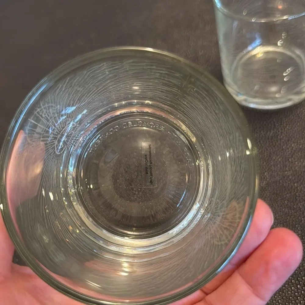 Makers Mark Whiskey Glasses set of two